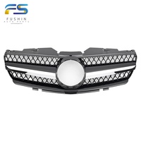 Neuer Zustand ABS One-Bar-Kühlergrill für Mercedes-Benz SL-Klasse R230 Anfang 2003-2006 Autos