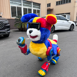 <span class=keywords><strong>Robot</strong></span> <span class=keywords><strong>chien</strong></span> dinosaure mécanique animatronique électrique réaliste en métal pour usage intérieur/extérieur, centres commerciaux, parcs d'aventure, enfants - Product Image 4