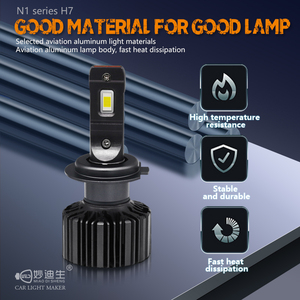 MiaoDiSheng N1 H7 Sạc Đèn Pha H7 Máy Chiếu <span class=keywords><strong>Led</strong></span> Bulb Ô Tô Đèn Pha Bóng Đèn - Product Image 4