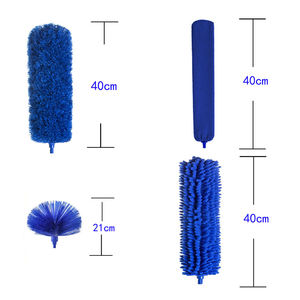 Vente chaude Multi Tête Long Poignée Plafond Accessoires Brosse Ventilateur Maison Microfibre Voiture Nettoyage Dusters - Product Image 6
