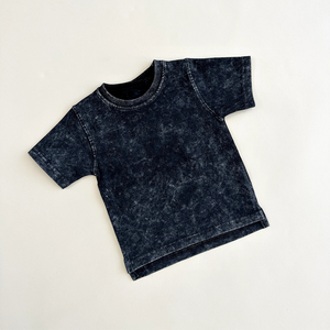 Hot Sale Mama Signature Crew-neck Acid Washed Sweatshirt Casual Mommy <strong>and</strong> Me <strong>Outfit</strong> for Girls <strong>and</strong> Boys - Product Image 3