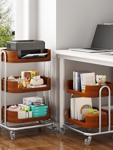 Estante de Almacenamiento Metálico para Impresora Móvil, Mueble de Almacenamiento de Múltiples Niveles para Hogar y Oficina - Product Image 4