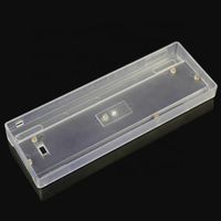 Mini étui de clavier en plastique Polycarbonate, boîtier de clavier en bois mécanique, pièces en aluminium, CNC, pièces
