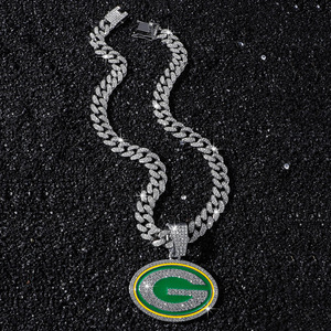 Nuevo Collar con Colgante de Letra G Geométrica Chapada en Oro, Estilo Hiphop, con Características Únicas, Gran Venta 2026, Joyería de Moda para Hombre - Product Image 3