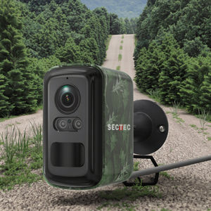 Caméra solaire extérieure intelligente <span class=keywords><strong>Tuya</strong></span> 3.0MP avec audio bidirectionnel, capteur CMOS, faible consommation d'énergie, WiFi, batterie - Product Image 5