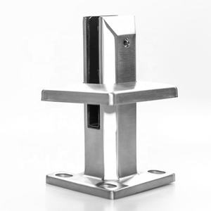 ZD Diseño moderno Acero inoxidable y espiga de vidrio Balcón Escaleras Varilla Barandilla Balaustradas PARA USO HOTELERO - Product Image 1