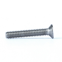 Boulons en titane M8 GR5 Torx T40 haute résistance à tête fraisée à douille Ti-6Al-4V finition unie pour hydroptère