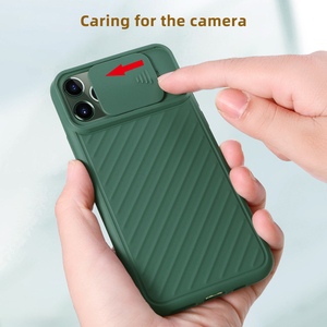 <span class=keywords><strong>Coque</strong></span> de protection pour téléphone portable en TPU souple multicolore avec protection coulissante pour l'objectif, compatible avec <span class=keywords><strong>iPhone</strong></span> SE2 2020/<span class=keywords><strong>11</strong></span>/<span class=keywords><strong>11</strong></span> Pro/<span class=keywords><strong>11</strong></span> Pro Max. - Product Image 5
