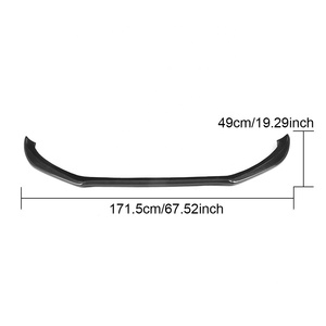 Labbro Anteriore in Fibra di Carbonio Stile RS4 per <span class=keywords><strong>Audi</strong></span> <span class=keywords><strong>A4</strong></span> S4 B8.5 2013-2016 Berlina 4 Porte - Product Image 6