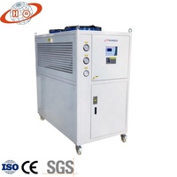 Refroidisseur d'eau industriel refroidi par air certifié CE 220V 380V 415V 440V 480V personnalisé 10HP