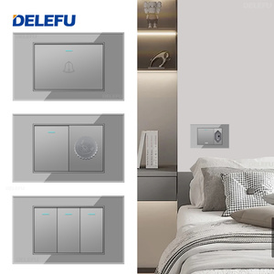 BAOBEN Prise murale USB avec chargeur intégré, normes Brésil, Italie, États-Unis, UE, combinaison libre, <span class=keywords><strong>gris</strong></span>, DIY, avec ports USB Type A et Type C - Product Image 4
