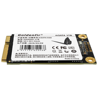 Goldenfir MSATA SSD SATA3.0 64GB 240GB 120GB Mini SATA disco allo stato solido adatto per Desktop/laptop