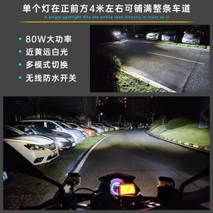 T19 Motorcycle <b>Led</b> <b>Spot</b> Light 30000 Hours Aluminum Alloy Ip65 Waterproof Off Road Lighting - Product Image 4
