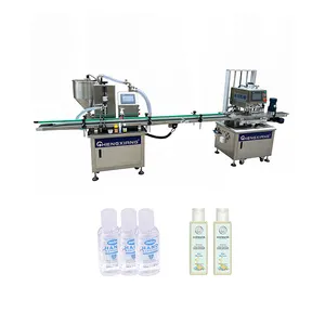 Daily chemical products filling machine Hand sanitizer body wash cosmetic cream tube filling and sealing machine