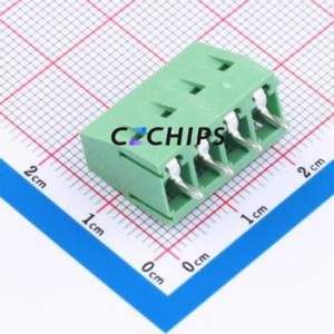 C50128V-4P0G36 Screw Terminal Block Through hole Component (THT),P=5mm Connector 1x4P 5mm 4P 1 - Product Image 2