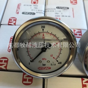 Hydac Pressure <b>Gauge</b> HM63-10-R-G1/4-FF Analog 63mm <b>Thread</b> Connection For Instruments - Product Image 4