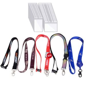 Orangegift Wholesale Custom OEM Sublimation Silk Screen Print Card Holder <b>Lanyard</b> - Product Image 1