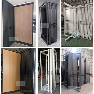 Lớn định dạng Gạch gốm hiển thị giá trượt gạch ốp tường hiển thị trượt đá thạch anh Kệ đẩy kéo phiến đá cẩm thạch kim loại đứng - Product Image 4