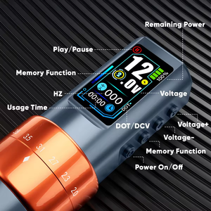 High End Adjustable Stroke Rotary Tattoo Pen Machine Brushless Coreless Motor Low Noise Professional Tattoo <b>Gun</b> for Artists - Product Image 5