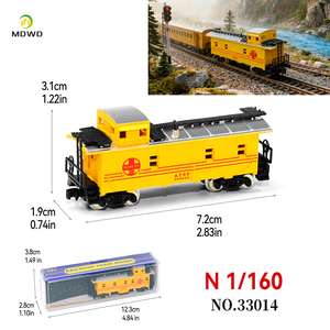 Modelo a <span class=keywords><strong>Escala</strong></span> 1/160 de Vehículo de Transporte de Guardias, Modelo de Tren, Escena de Mesa de Arena, Adorno de Modelo - Product Image 4