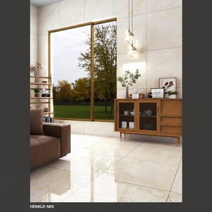 Carreaux de porcelaine à finition lisse 60x60 cm, produits pour les intérieurs raffinés nécessitant une géométrie équilibrée et une cohérence structurelle. - Product Image 1