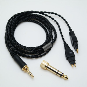Câble de remplacement pour casque Sennheiser Fit Fot, double prise, casque filaire, câble détachable pour HD414 HD650 <span class=keywords><strong>HD600</strong></span> HD580 HD25 - Product Image 2