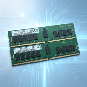 Mémoire serveur Samsung DDR4 16 Go 2Rx8 PC4-2666V-E ECC Registered - Product Image 1