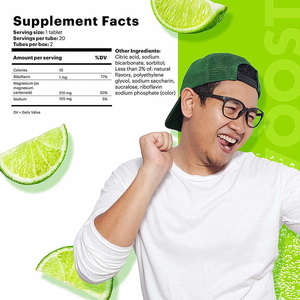 מפעל מכירה מותאם אישית בריאות תוספי מזון פרטי תווית ffervesent מגנזיום טבליות למבוגרים - Product Image 2