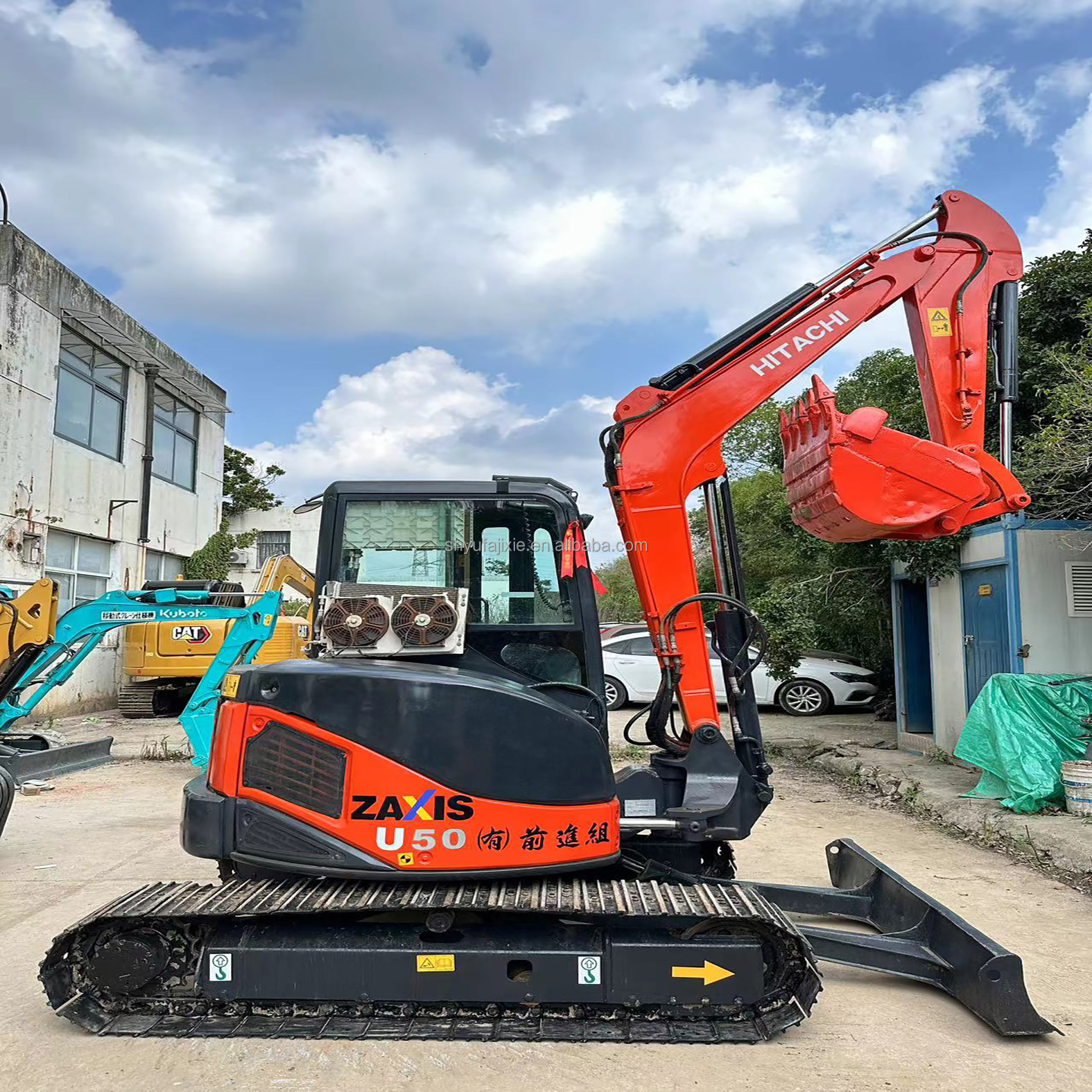 Well Maintained Low Hours Hitachi ZX50-3F Mini Excavator Compact