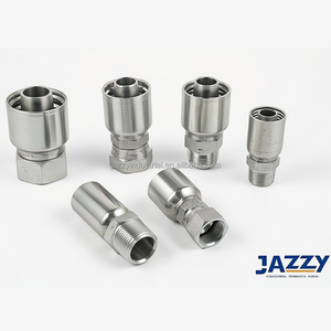 JAZZYオス鍛造炭素鋼ワンピース油圧ホース継手メーカー - Product Image 2