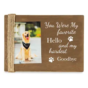 纪念相框礼品宠物情人纪念品牌匾为您喜爱的狗墙标志相框