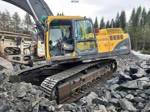 Excavatrice Volvo EC360BLC de haute qualité, pelle hydraulique robuste, prix bas, moteur et pompe d'origine importés d'occasion - Product Image 6