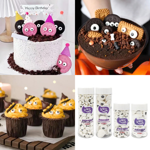 Aibelle Eye-Shaped Candy Beads 100g Baking <b>Decorations</b> For <b>Cake</b> Cookies Home Birthday - Product Image 4