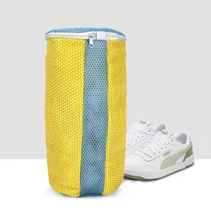 Hot Selling Mesh Chenille Shoe Laundry Washing Machine Bag For Sneaker