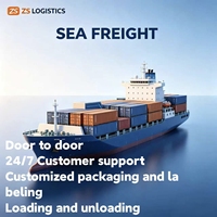 Transport Ferroviaire Maritime Chine vers France/États-Unis/Allemagne/Canada DDP Porte-à-Porte Agent Maritime LCL Ligne ZS LOGISTICS Marchandises Dangereuses et Générales