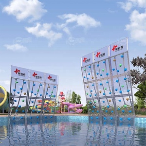 Mur d'escalade <span class=keywords><strong>aquatique</strong></span> de luxe en acier inoxydable avec cristaux pour villa privée et complexe haut de gamme - Product Image 4