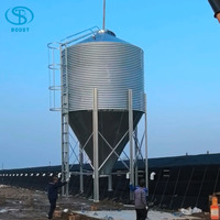 Système d'alimentation automatique en acier de grande capacité pour silo à aliments pour volailles, durée de vie de 15 à 20 ans, pour les fermes avicoles