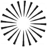 Échantillon gratuit Pipette Embouts de pipette noirs Embouts filtrants 0.2mL Pipette conductrice
