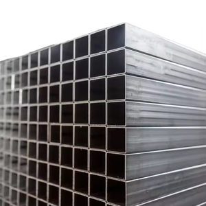 Tubo Quadrato in Acciaio Zincato Direttamente dalla Fabbrica, <span class=keywords><strong>6</strong></span> Metri, Schedule 40, Tubo per Perforazione, Sezione Cava RHS SHS, Tubazione Strutturale - Product Image 2