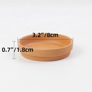 RTS al por mayor 3,15 \ "Bandeja <span class=keywords><strong>de</strong></span> <span class=keywords><strong>semillas</strong></span> <span class=keywords><strong>de</strong></span> terracota pequeño platillo <span class=keywords><strong>de</strong></span> arcilla para <span class=keywords><strong>suculentas</strong></span> <span class=keywords><strong>Cactus</strong></span> maceta Base para jardín hogar vivero - Product Image 6