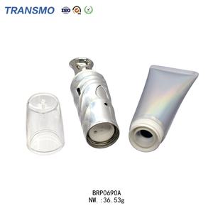 Tubo de Crema para Ojos Blanco de 20 ml, Tubo de Plástico Redondo para Crema para Ojos, Envase de Tubo de Plástico - Product Image 4