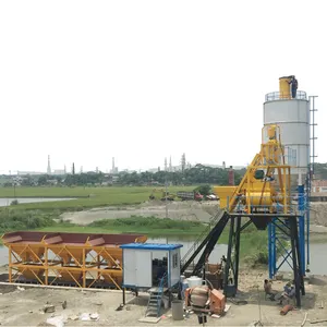 Prix compétitif de la Chine de la centrale à béton stationnaire Machine à béton mobile à vendre