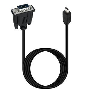 Câble VGA vers <span class=keywords><strong>Mini</strong></span> <span class=keywords><strong>USB</strong></span> 5P/VGA D-SUB 15P Utilisation informatique Gaine en PVC Résolution 4K - Product Image 4