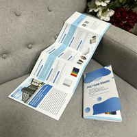 Impression de brochures en papier recyclé écologique, catalogue d'art sur mesure, livret à couverture souple