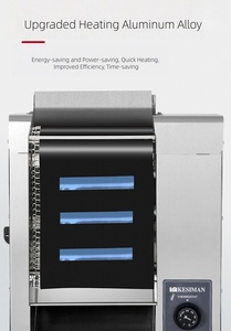 Hoàn toàn tự động thương mại bánh hamburger vỏ máy sưởi ấm tự động bánh hamburger bánh mì Máy <span class=keywords><strong>Burger</strong></span> <span class=keywords><strong>Bun</strong></span> Máy nướng bánh mì - Product Image 6