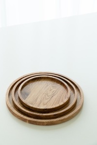 Luxury Eco-Friendly Polished <b>Wooden</b> Serving Platter Artisan-Made Buddhist Theme Decorative Centerpiece Custom Size Handmade - Product Image 5