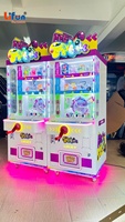 LIFUN Lucky Ball Arcade Game Machine Machine à pièces Distributeur automatique de prix Jeu de compétences Gift Machine Malls Game Plastic English