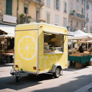 Camion de cuisine mobile de fabrication de crêpes, norme Nouvelle-Zélande Australie 2025, Remolque De Comida - Product Image 4