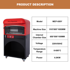 Portable-220V électrique de four à pizza d'équipement industriel de restaurant de Horno Para Pizza - Product Image 2