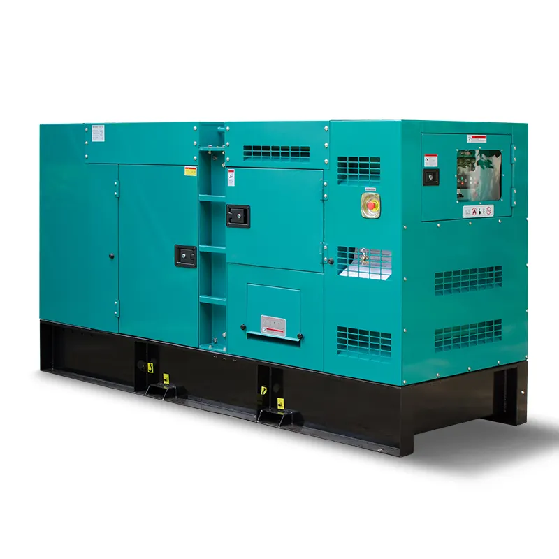 Звукоизолированный генератор мощностью 80 кВт Электрический бесшумный дизельный генератор мощностью 100 кВА от двигателя cummins